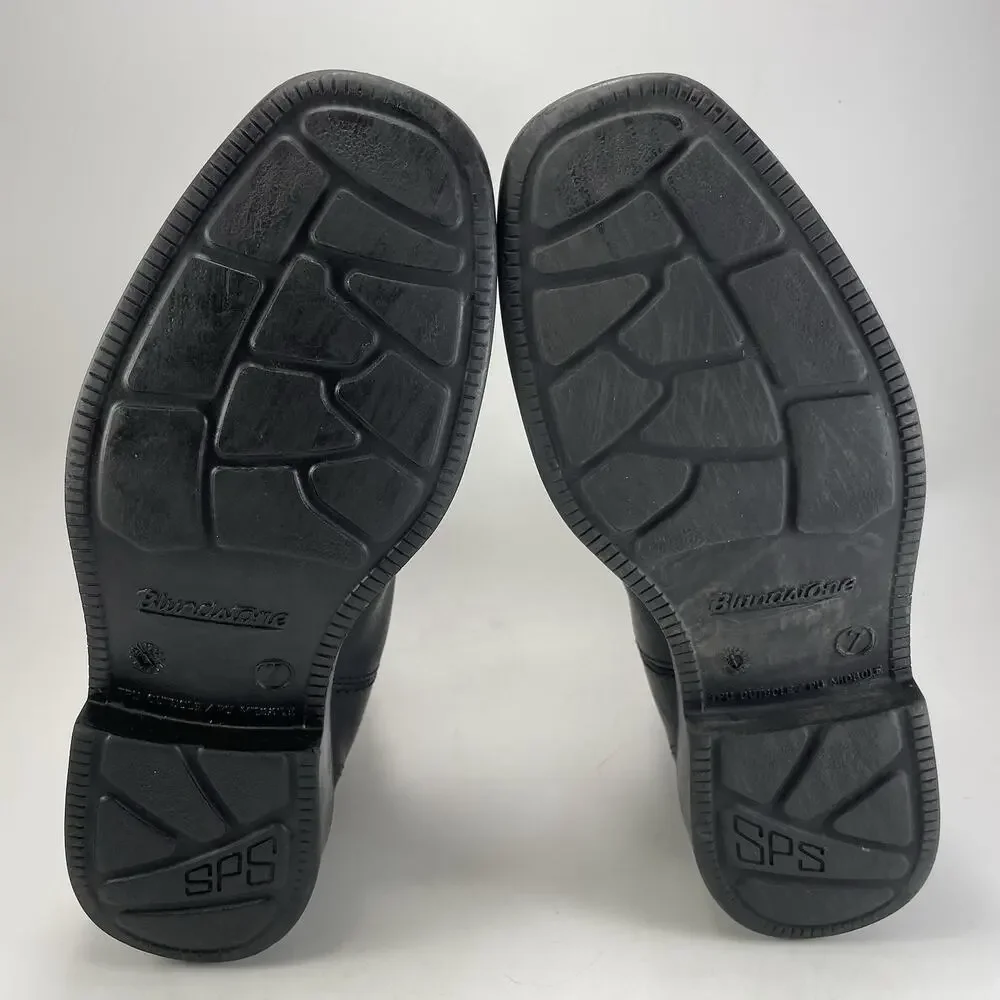 Blundstone 510 Chelsea Boots Mens Size 7 AU/US 8 Leather Slip On Ankle Black